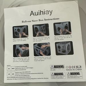 Balloon Sizer Box